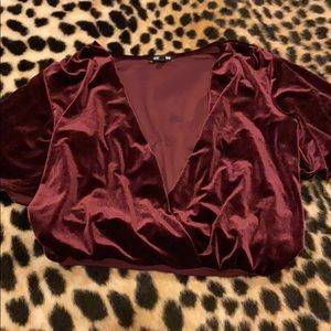 Velvet bodysuit